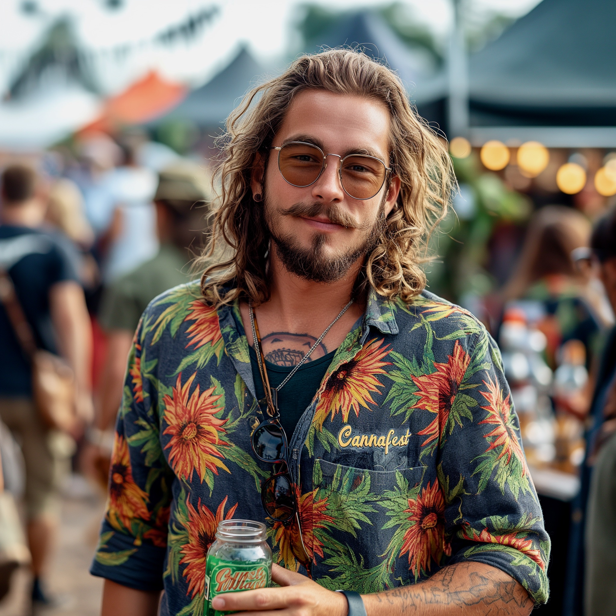 prinzrupi Jonas liebt es an Cannabis Festivals teilzunehmen
