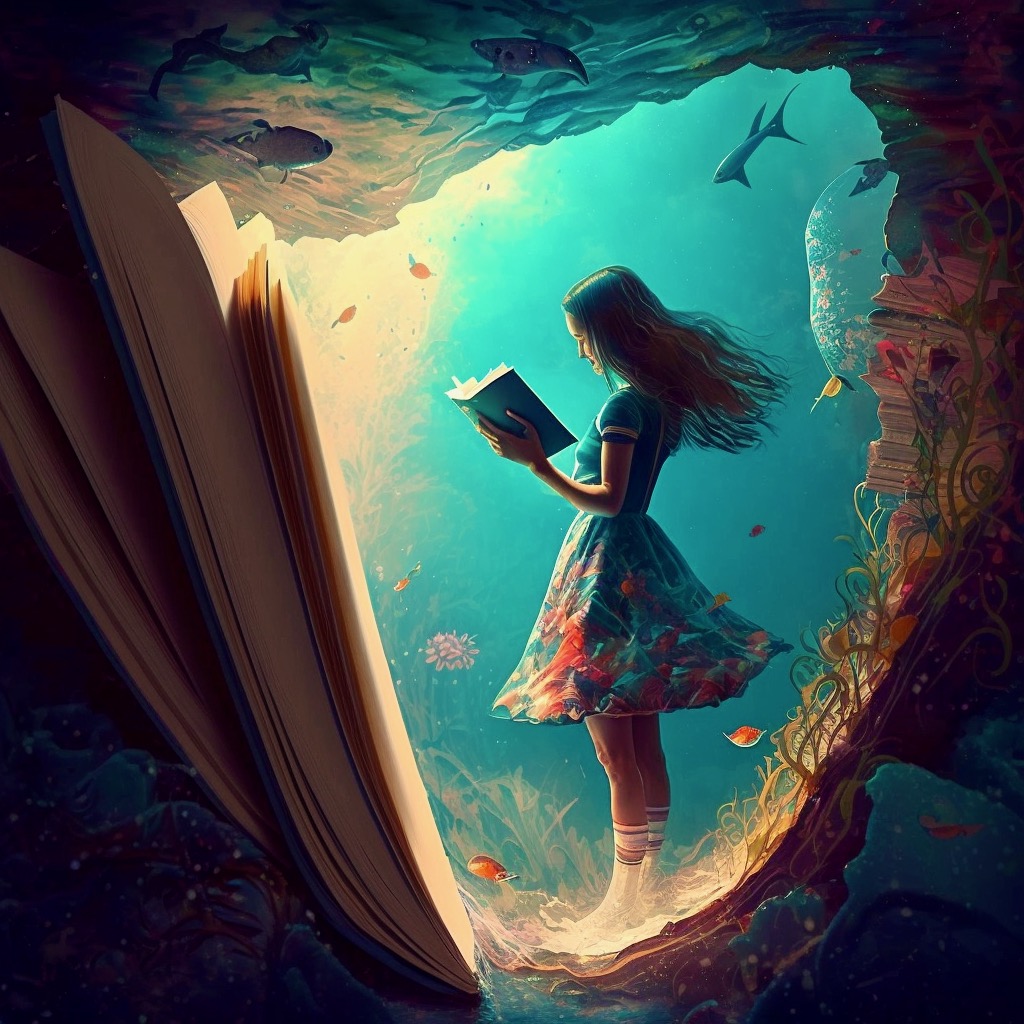 Prinz Rupi a girl is ascending a sunken world that is told in a 54b6c9e5 96ae 4954 81d5 f7a932081b06